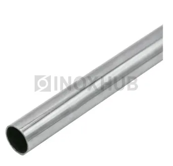 Труба круглая AISI 201, ASTM A554, Ø38.0×1.35×6000 мм, GRIT 600