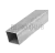 Профильная труба AISI 430, 25×25×1.2×6000 мм, GRIT 320