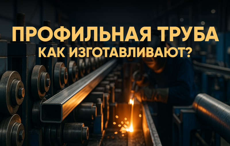 Как изготавливают профильную трубу