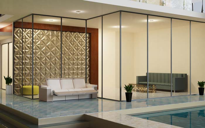 Как крепить перегородку из стекла: особенности монтажа и крепления