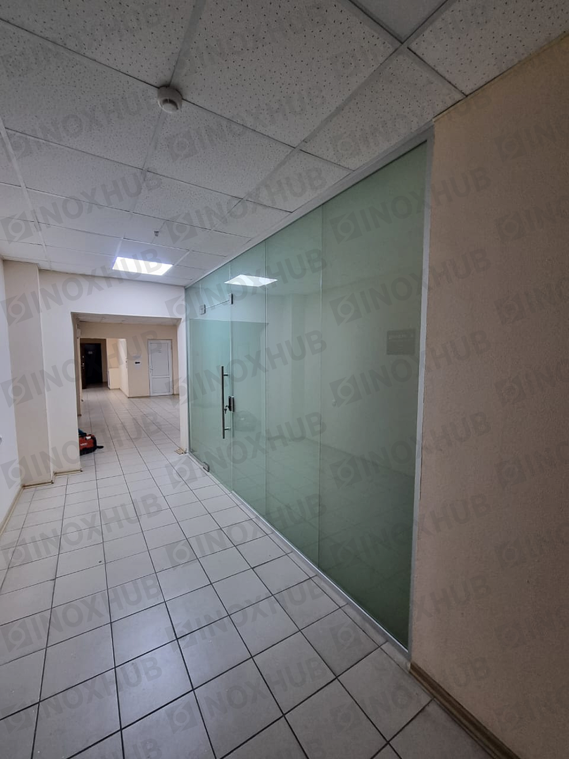 Проект стеклянные офисные перегородки в г. Ставрополь