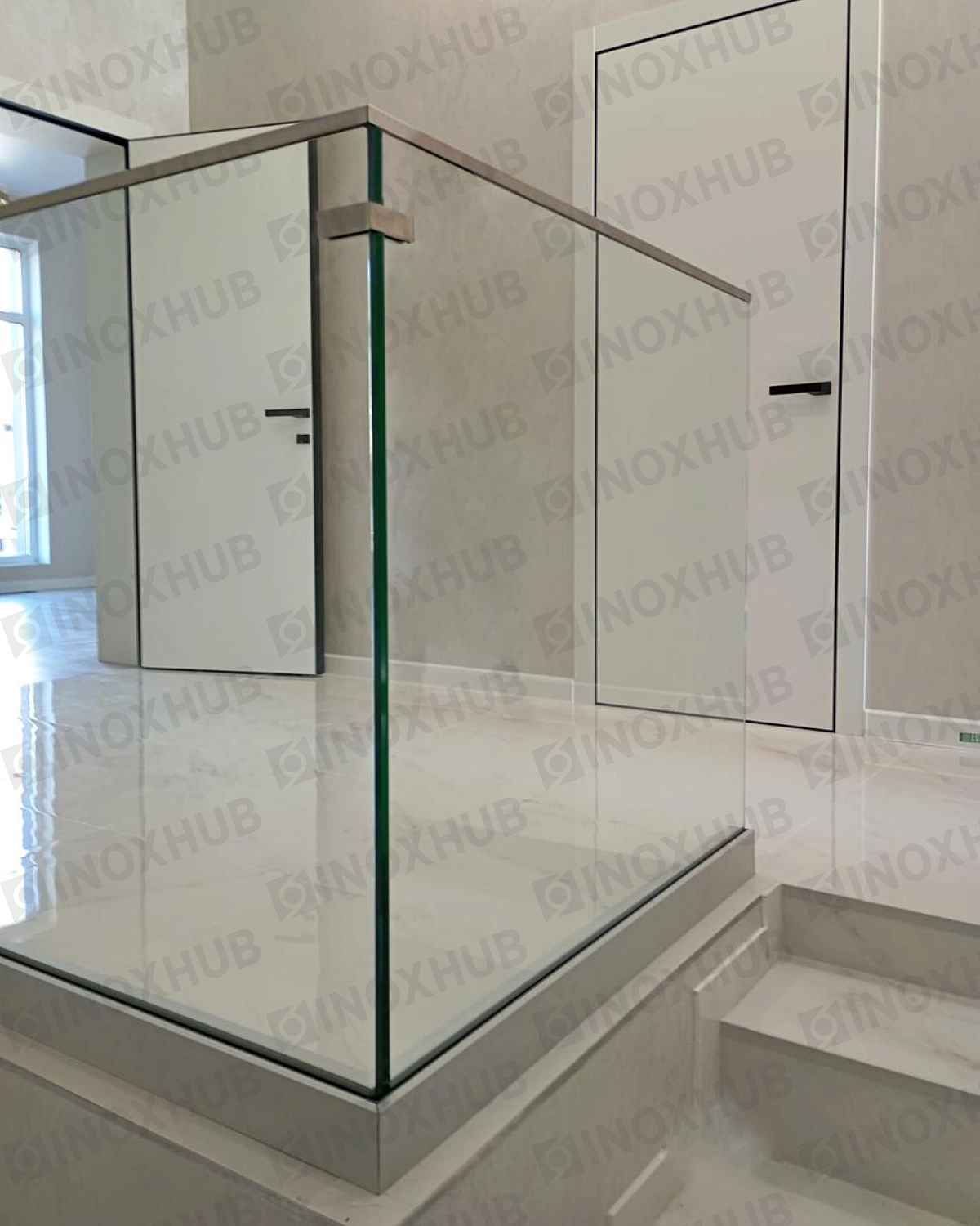 Проект стеклянные ограждения, г. Геленджик