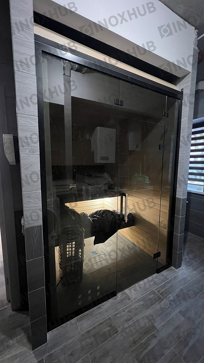 Проект "Остекление бани" г. Москва