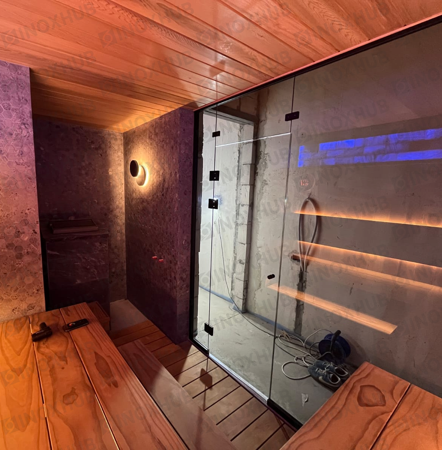 Проект "Остекление бани" г. Москва