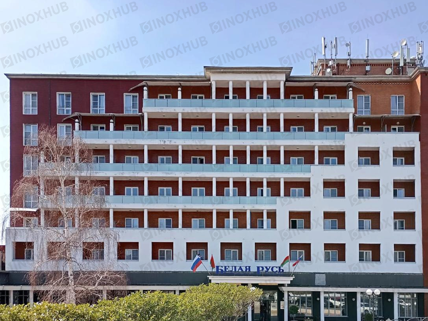 Проект стеклянные ограждения "Белая Русь", Краснодарский край