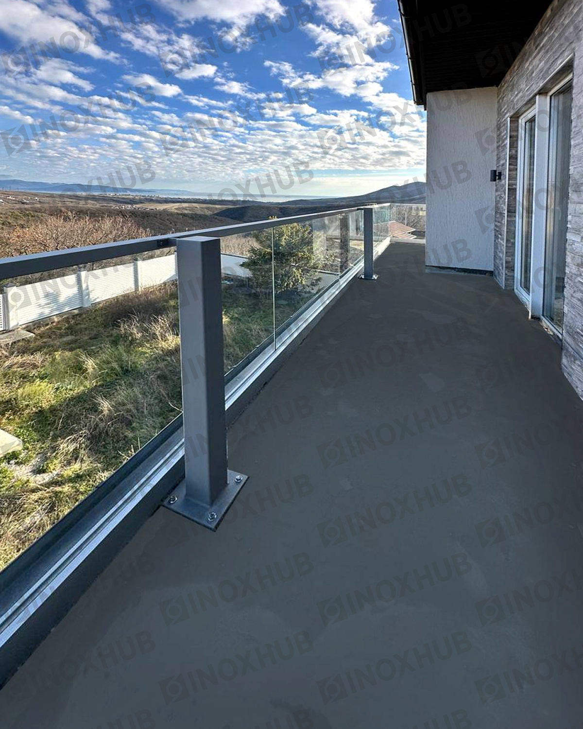 Проект стеклянные ограждения, Краснодарский край