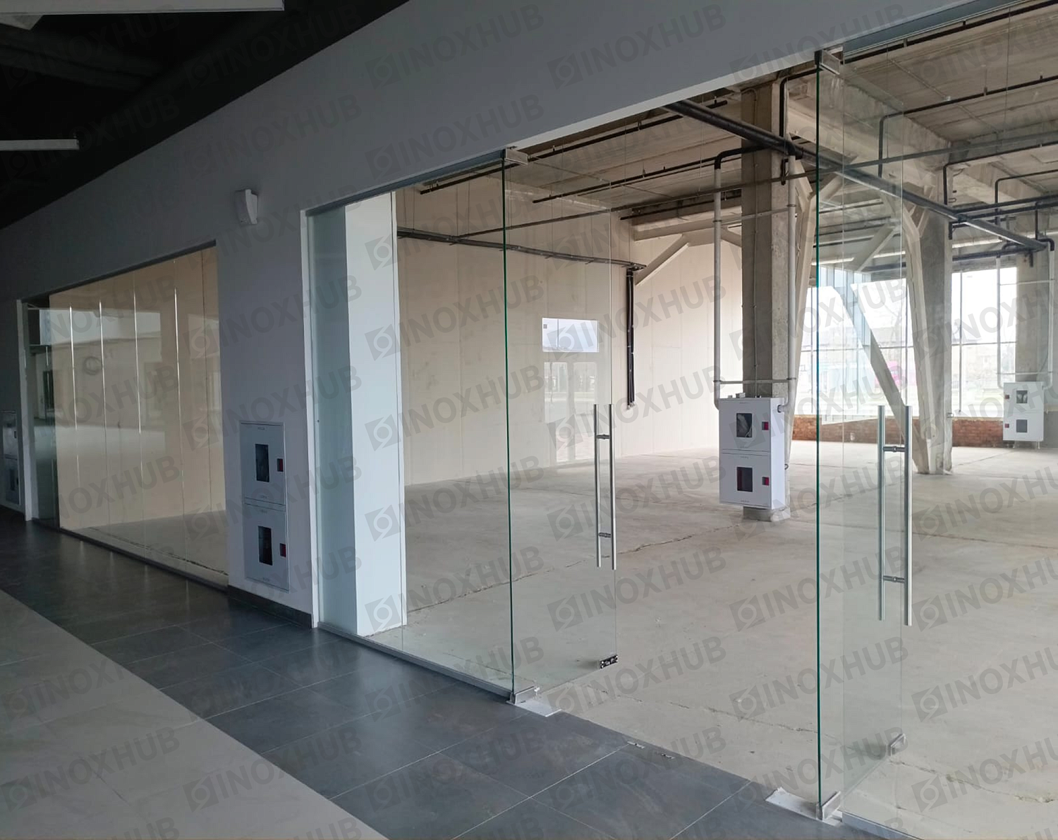 Проект стеклянные офисные перегородки в г. Ставрополь