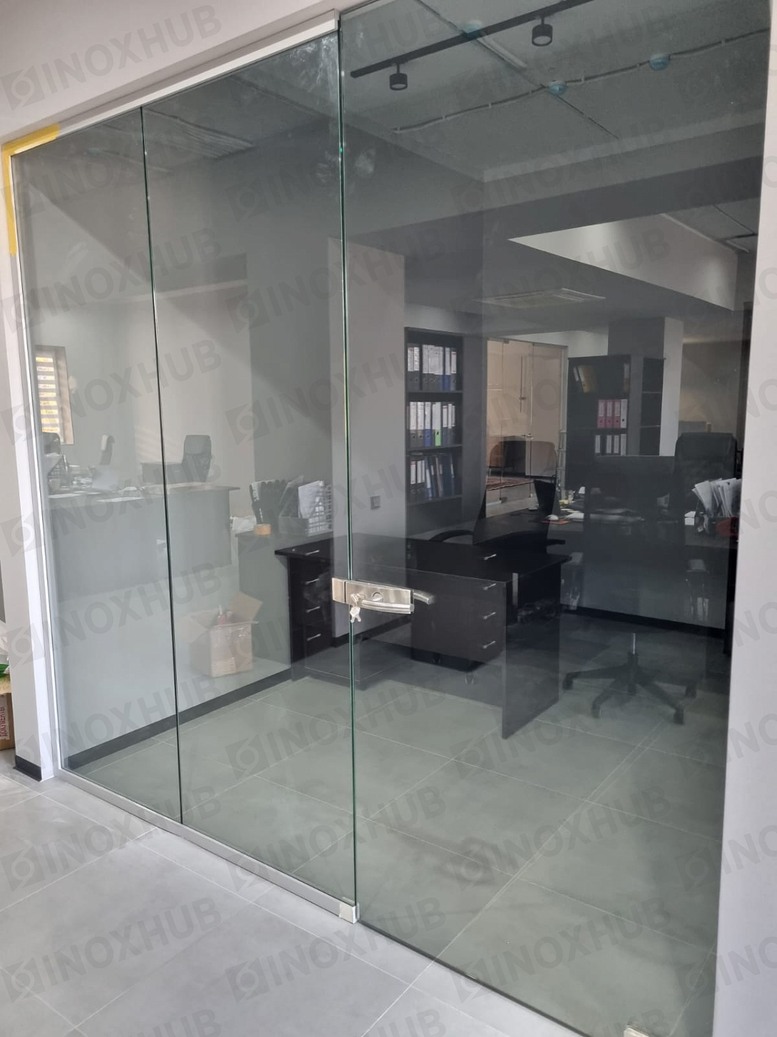 Проект стеклянные офисные перегородки в г. Ставрополь