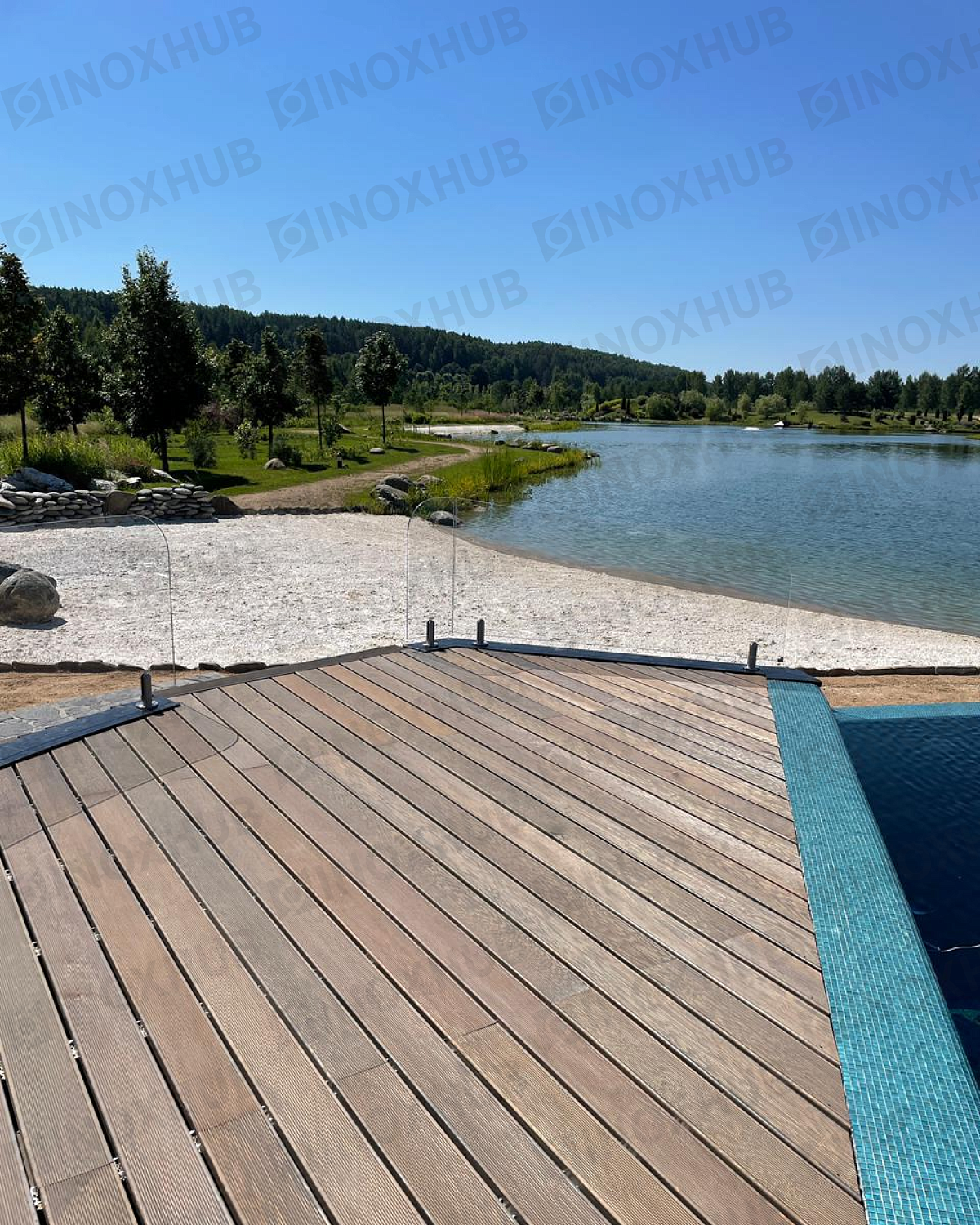 Проекты ограждений из стекла ООО "Альбион Гласс"