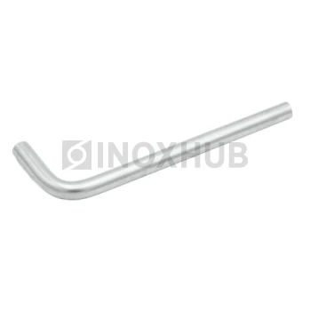 Гнутик нержавеющий удлиненный Ø10.0 мм, 150.0×50.0 мм, AISI 304