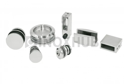 Комплект душевой (400 PSS) раздвижной системы, нерж. сталь полированная