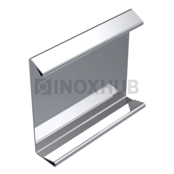 Крышка (44К PSS) профиль 44, L=3000 мм, нерж. сталь полированная
