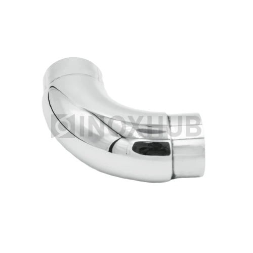 Отвод со вставками, Ø42.4×1.5 мм, AISI 304, GRIT 600