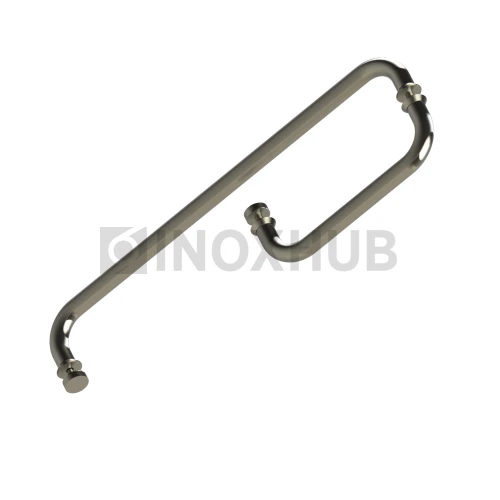 Ручка-полотенцесушитель (626-450х200 SSS), Ø19.0 450х200, нерж. сталь матовая