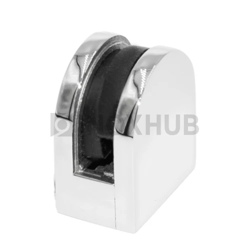 Стеклодержатель литой на плоскость, стекло 8.0 мм, AISI 316, GRIT 600