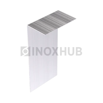 Накладка на профиль 102, на стекло 16.0 мм, 30.0х102.0 мм, L=2500 мм, GRIT 320