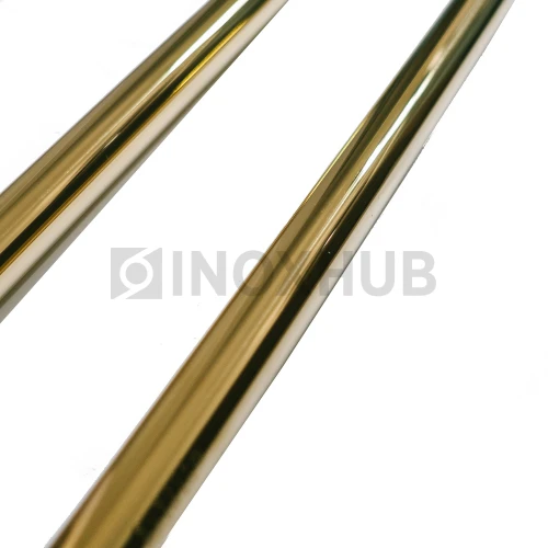 Ручка (633-1000 Gold) 32×825×1000 мм, стекло 8-12 мм, под Золото