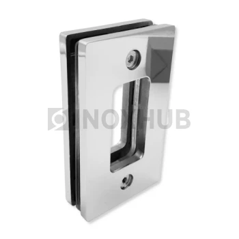 Ручка для раздвижной двери (066 PSS), 123×70 мм, стекло 8.0-12.0 мм, нерж. сталь полированная