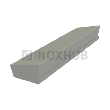 Уплотнитель верхний 26,35*14 под 12 стекло для 102, серый