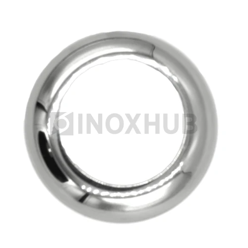 Низ стойки малый декоративный, Ø38.1 мм, AISI 316, GRIT 600