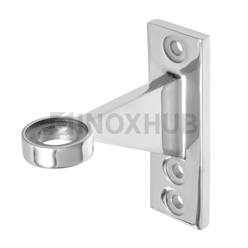 Крепление рутеля на алюминиевый фасад, AISI 304, GRIT 600