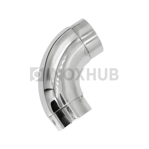 Отвод со вставками, Ø50.8×1.5 мм, AISI 304, GRIT 600