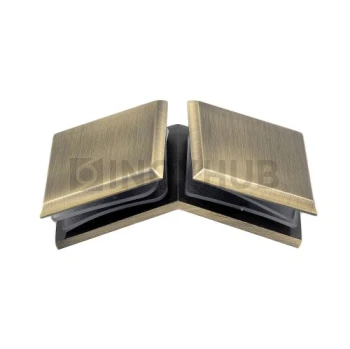 Коннектор (726 Bronze) стекло-стекло 135°, под Бронзу