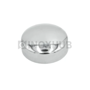 Заглушка внешняя штамп., Ø50.8 мм, AISI 316, GRIT 600