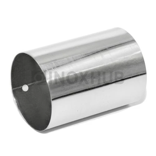 Соединитель деревянного или пластикового поручня, Ø49.0×0.7 мм, AISI 304, GRIT 600