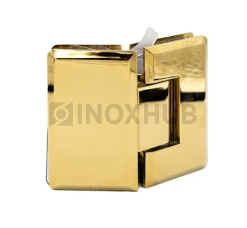 Петля (302 Gold) стекло-стекло 135°, под Золото