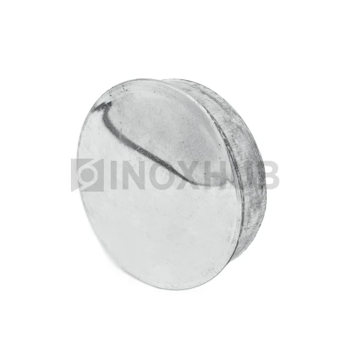 Заглушка забивная штамп., Ø38.1 мм, AISI 304, GRIT 600