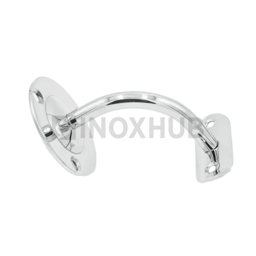 Крепление пристенного поручня с ложементом (Ø50.8) сварное (комб), AISI 201, GRIT 600