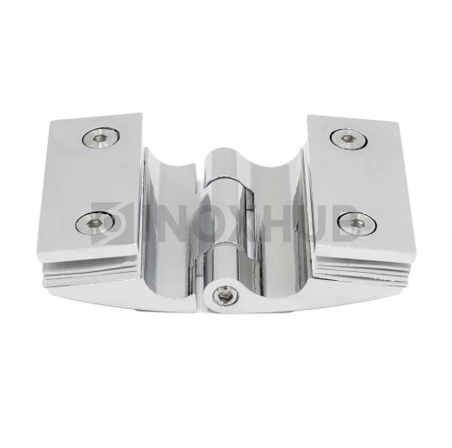 Петля (512 PC) стекло-стекло, открывание наружу, полированный хром