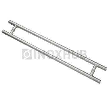 Ручка (633-1000 SSS) 32×825×1000 мм, стекло 8-12 мм, нерж. сталь матовая