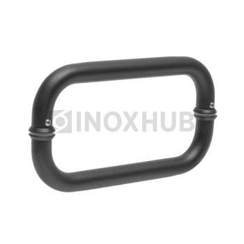 Ручка-скоба (201 BLC), 19х201мм, Черный мат