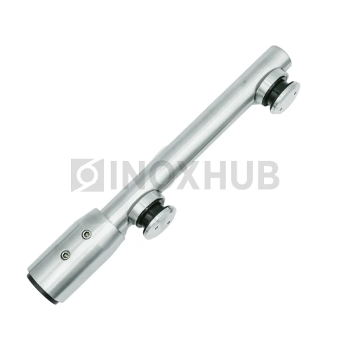 Петля верхняя (720а SSS) без зенковки, нерж. сталь матовая