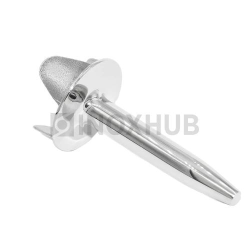 Наконечник штырь сварной облегченный, Ø38.1 мм, AISI 316, GRIT 600