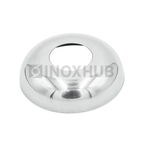 Низ стойки малый декоративный, Ø20.0 мм, AISI 304, GRIT 600