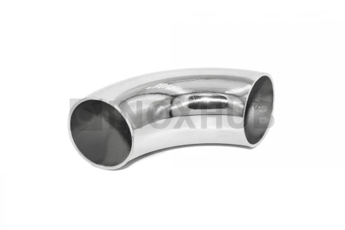 Отвод удлиненный, Ø50.8×1.5 мм, AISI 304, GRIT 600