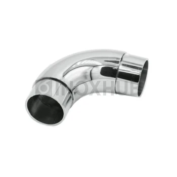 Отвод со вставками, Ø38.1×1.5 мм, AISI 304, GRIT 600