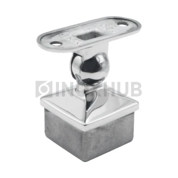 Наконечник шаровой рег. литой внутренний под плоскость, 40×40 мм, AISI 304, GRIT 600