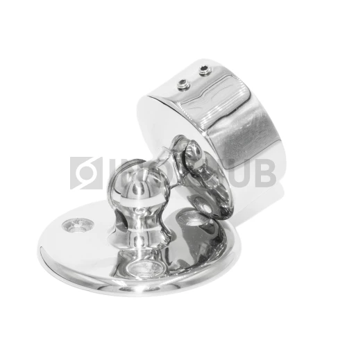 Фланец настенный регулируемый, Ø50.8 мм, AISI 304, GRIT 600