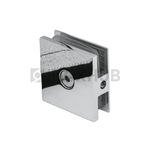 Коннектор (721 PC) стекло-стена, 1 отверстие, полированный хром