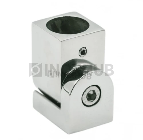 Держатель штанги (908 PSS) к стене поворотный, штанга Ø19 мм, нерж. сталь полированная