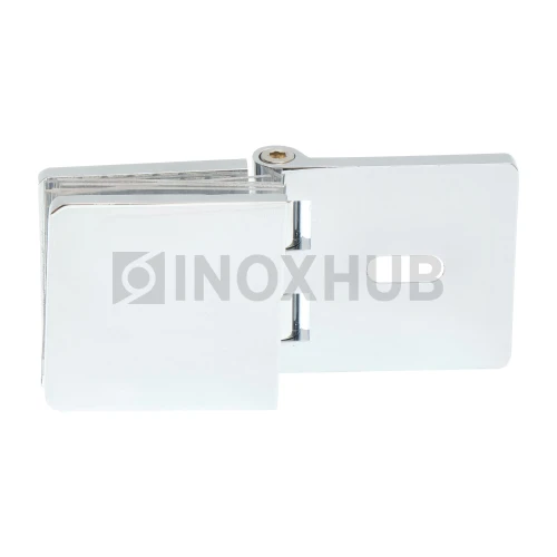 Коннектор (722 reg PSS) стена-стекло регулируемый, латунь, полированный хром