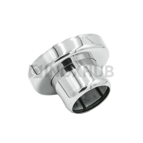 Фланец цанговый cборный, Ø42.4 мм, AISI 304, GRIT 600