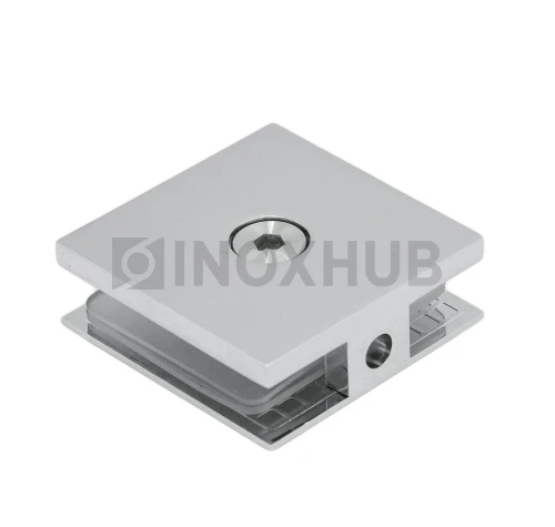 Коннектор (721 PC) стекло-стена, 1 отверстие, полированный хром