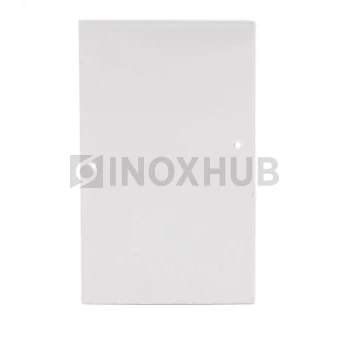 Торцевая заглушка на профиль 102, RAL 9006 серый металлик