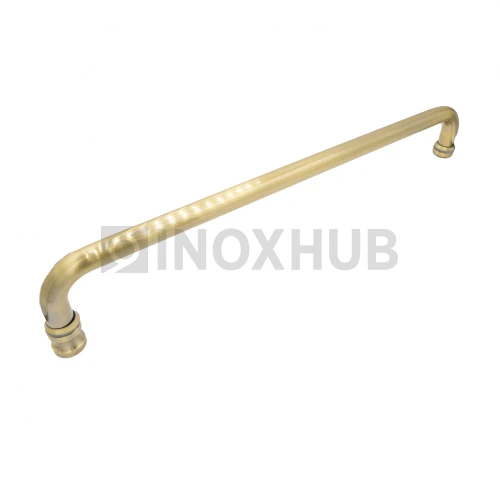 Ручка-полотенцесушитель (621-450 Bronze), Ø19 мм м/о 450 мм, под Бронзу