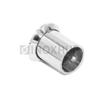 Фланец настенный, Ø16.0 мм, AISI 304, GRIT 600